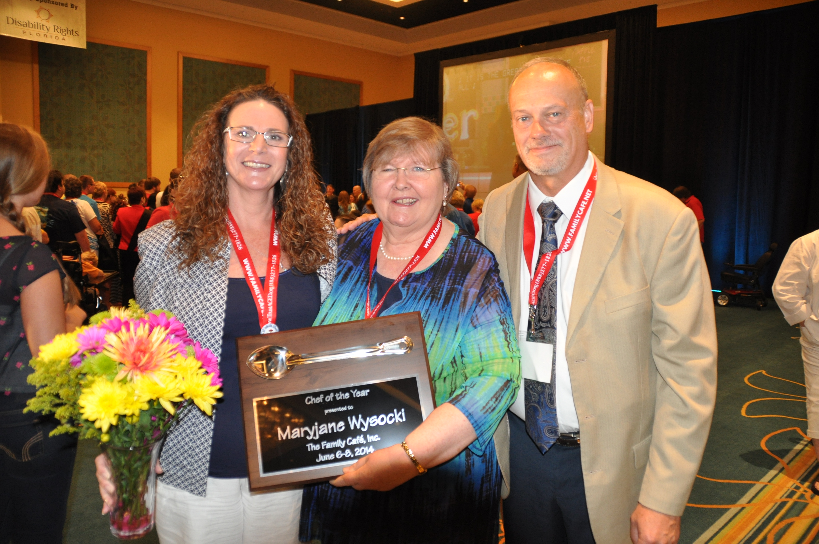 Nancy Boutot, Maryjane Wysocki, and Tom Rankin. 
