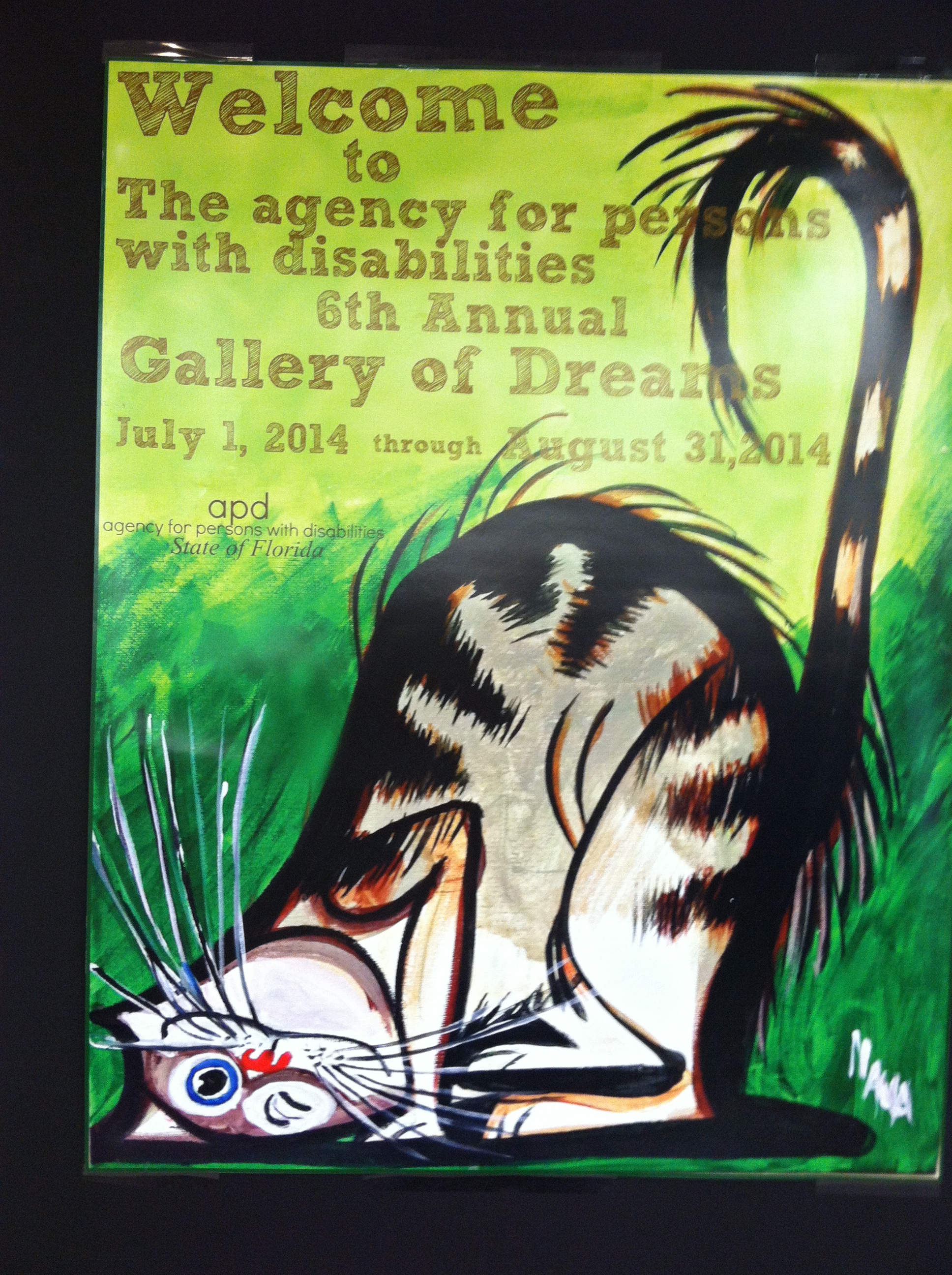 Gallery of Dreams poster 2014.