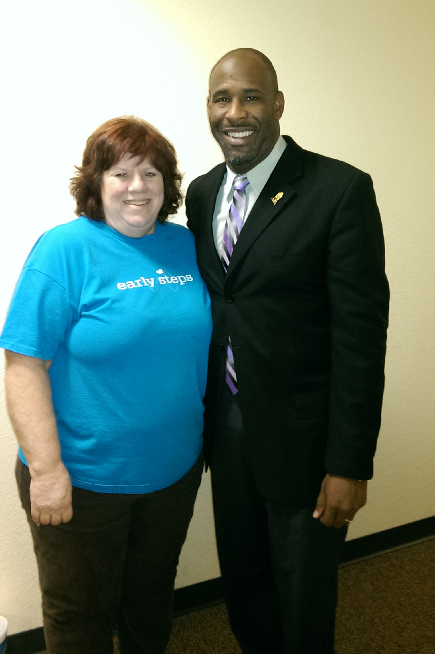 Susan Loftus, CHS Employee & FCC Member, Octavius Jackson