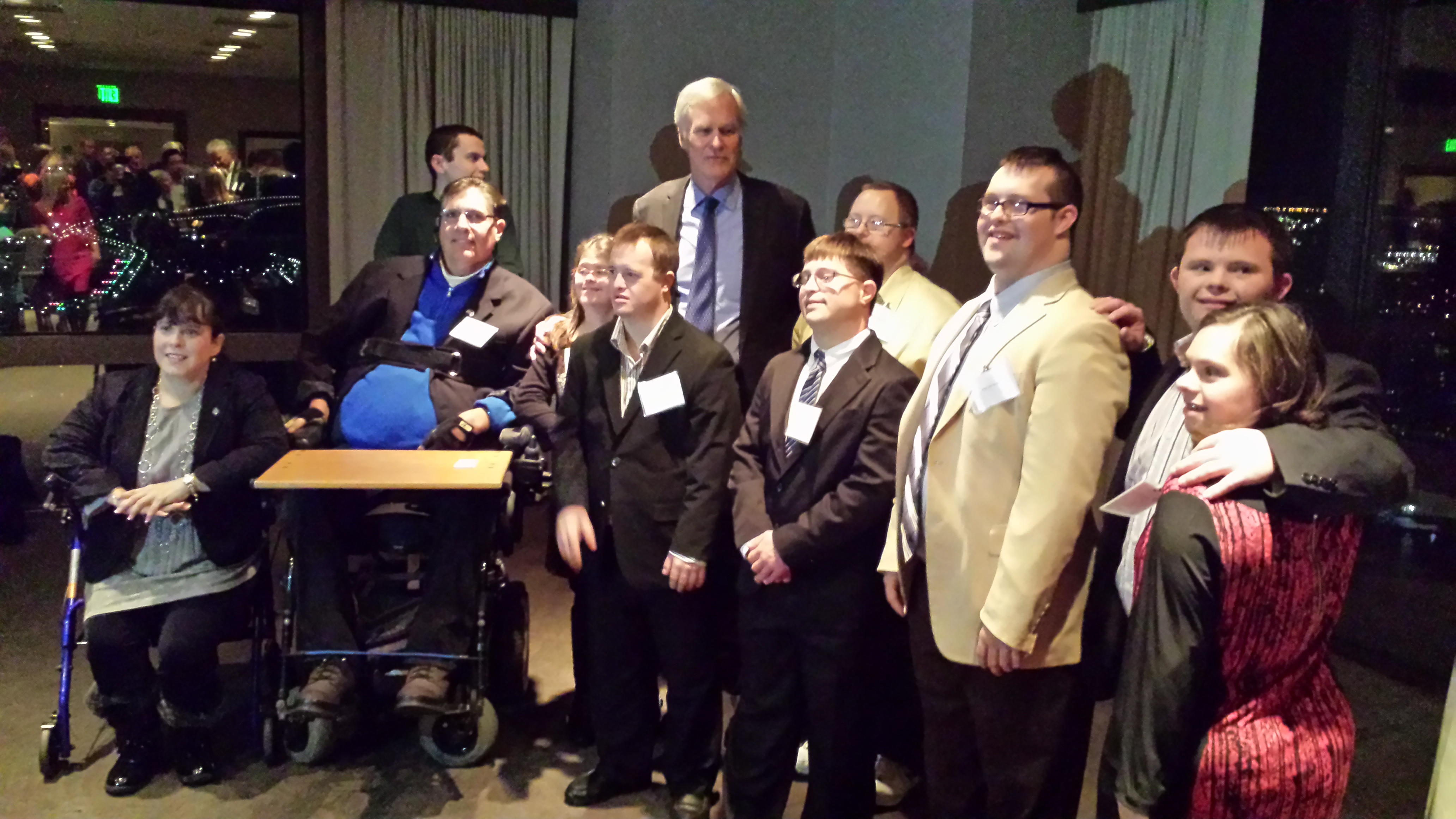 Advocates with Congressman Ander Crenshaw .