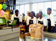 Participants enjoy their job shadowing experience in a Southwest Florida Publix
