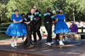 The Sunland Swingers square-dance team dazzles the crowd as part of the Fall Festival's live entertainment