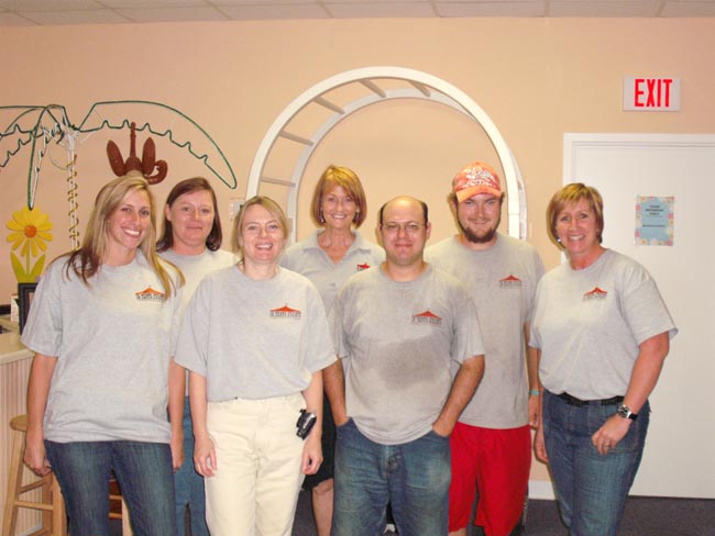 Michael Folsom was recognized by his employer for his excellent service to the company