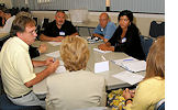 Attendees participate in a breakout session during the Connecting You with the Community event in West Palm Beach on May 21.