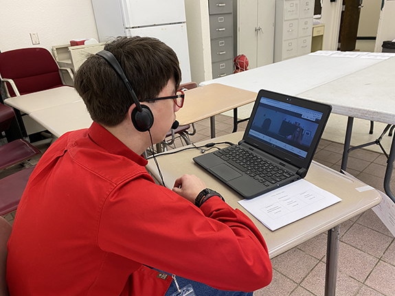 Allied Universal Technology Services also particiated in providing virtual mock interviews.