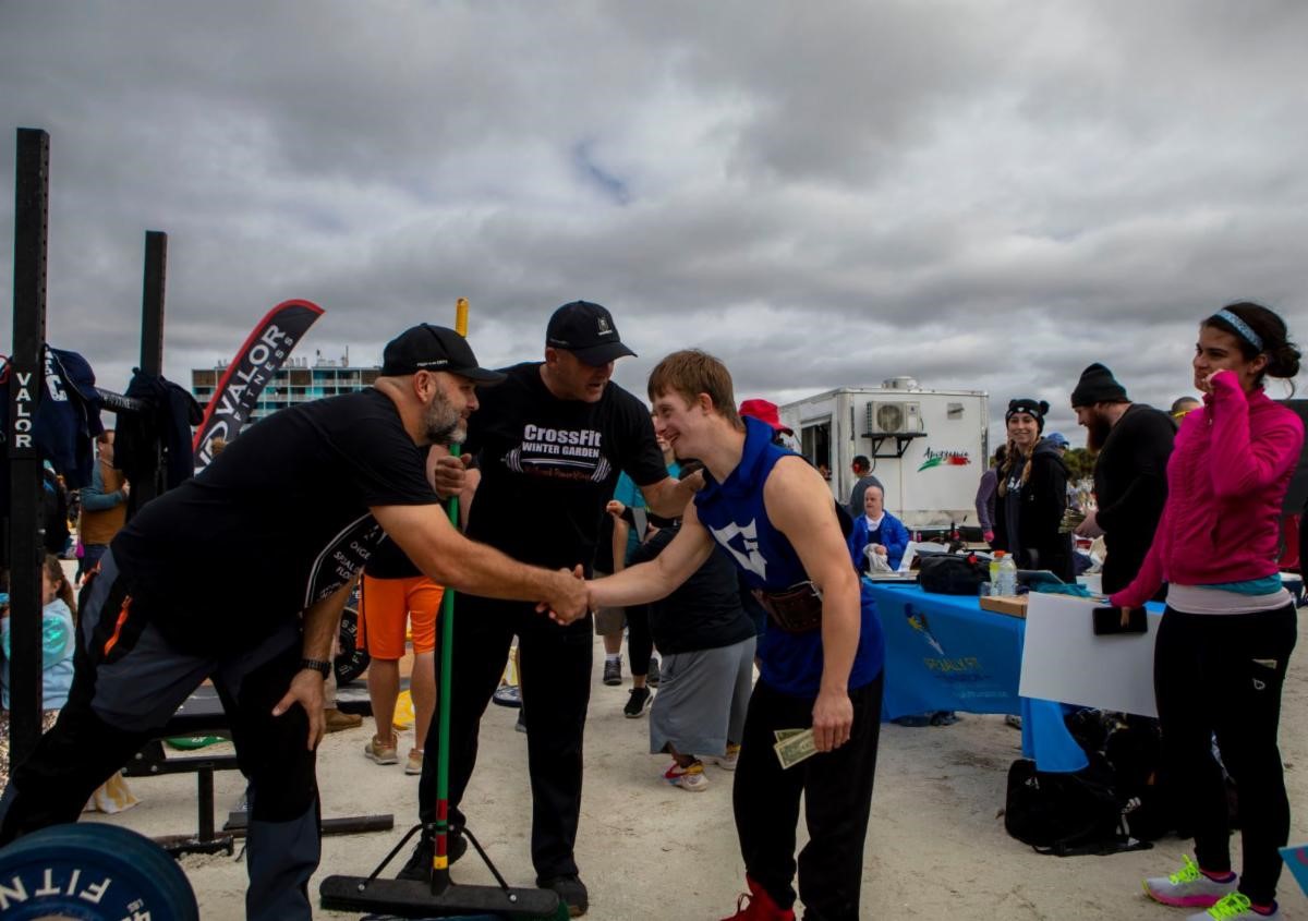 Every athlete won at least $50, and the top lifters won $700.