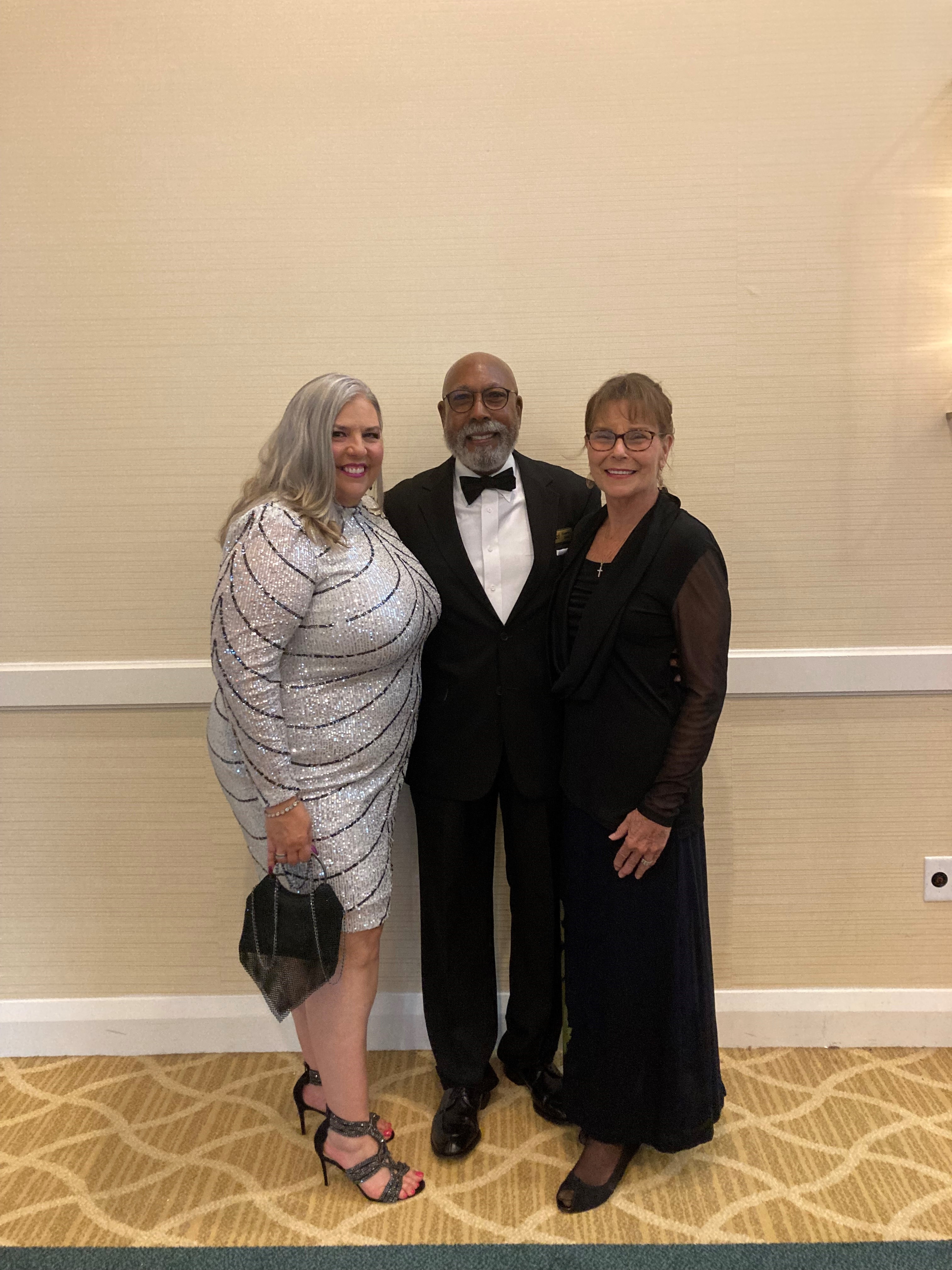 From left to right: APD Central Region Operations Manager Jeannette Estes, APD Director of Operations Clarence Lewis, APD Director Barbara Palmer.