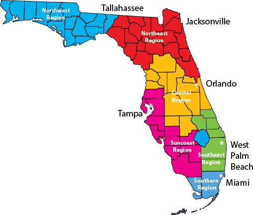 APD Regional Map